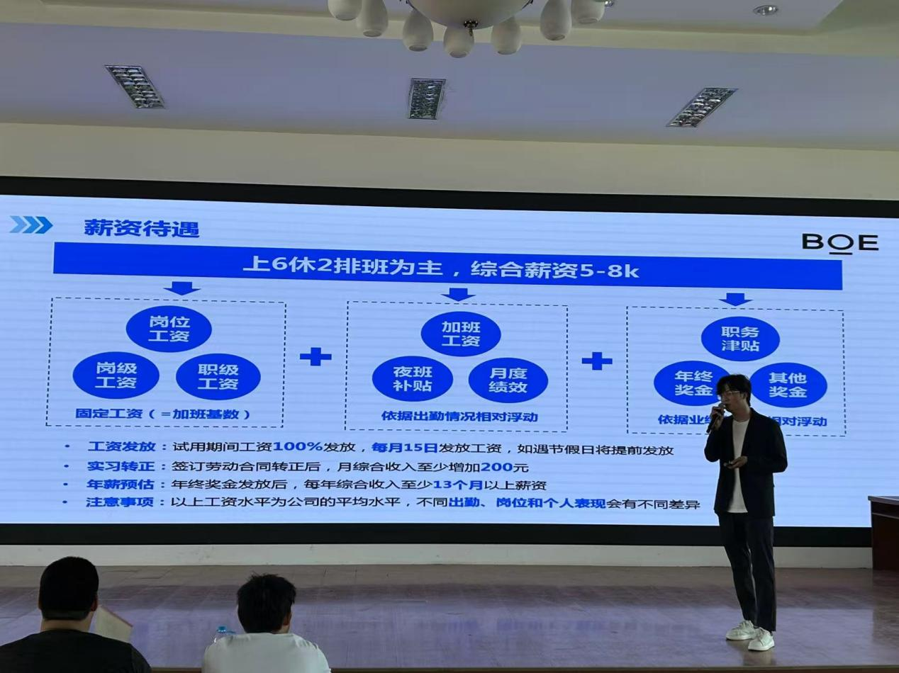 合肥京東方光電科技有限公司專場(chǎng)招聘會(huì)